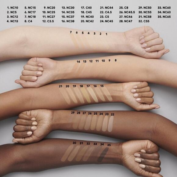 NC38 MAC Cosmetics Studio Fix SPF15 24Hr Matte Foundation Oil Control Brand New - Picture 11 of 14